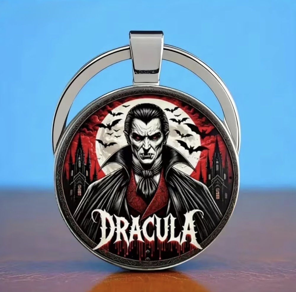 3/$25 Dracula Vampire Keychain NEW